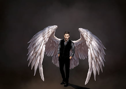 lucifer, programas de tv, hd, obra de arte, arte, arte digital, HD papel de parede HD wallpaper