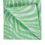 Green Zebra Printed Tissue Paper