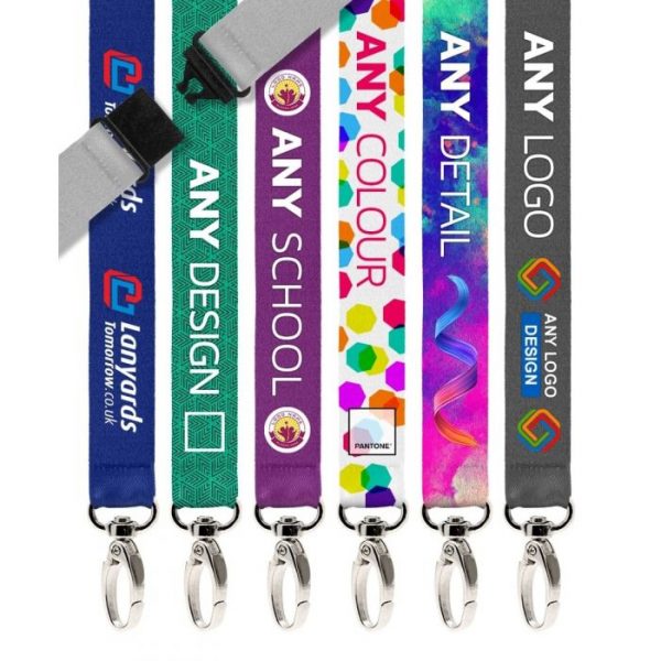 heat transfer full colour lanyard