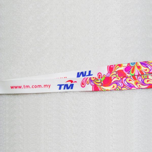 heat transfer full colour lanyard