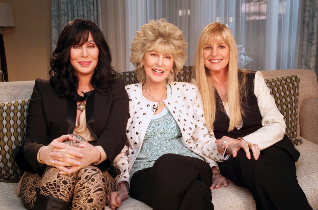 Cher and her mom Georgia Holt and her sister.