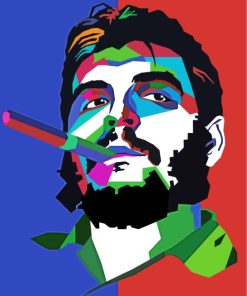 Che Guevara Pop Art Paint by numbers