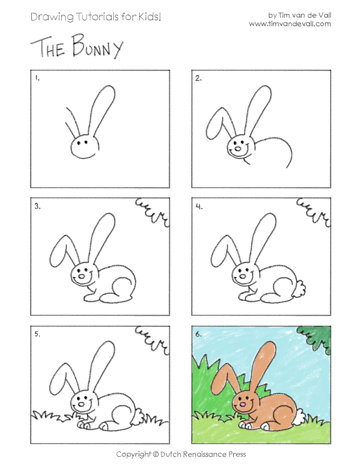 Simple Drawing Lessons For Kids