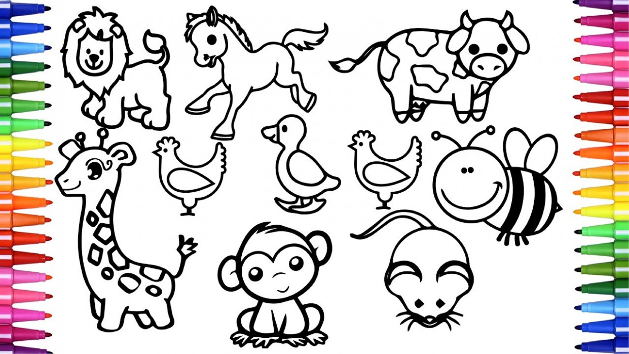 Art Easy Drawing For Kids Step By Step Animals How To - vrogue.co