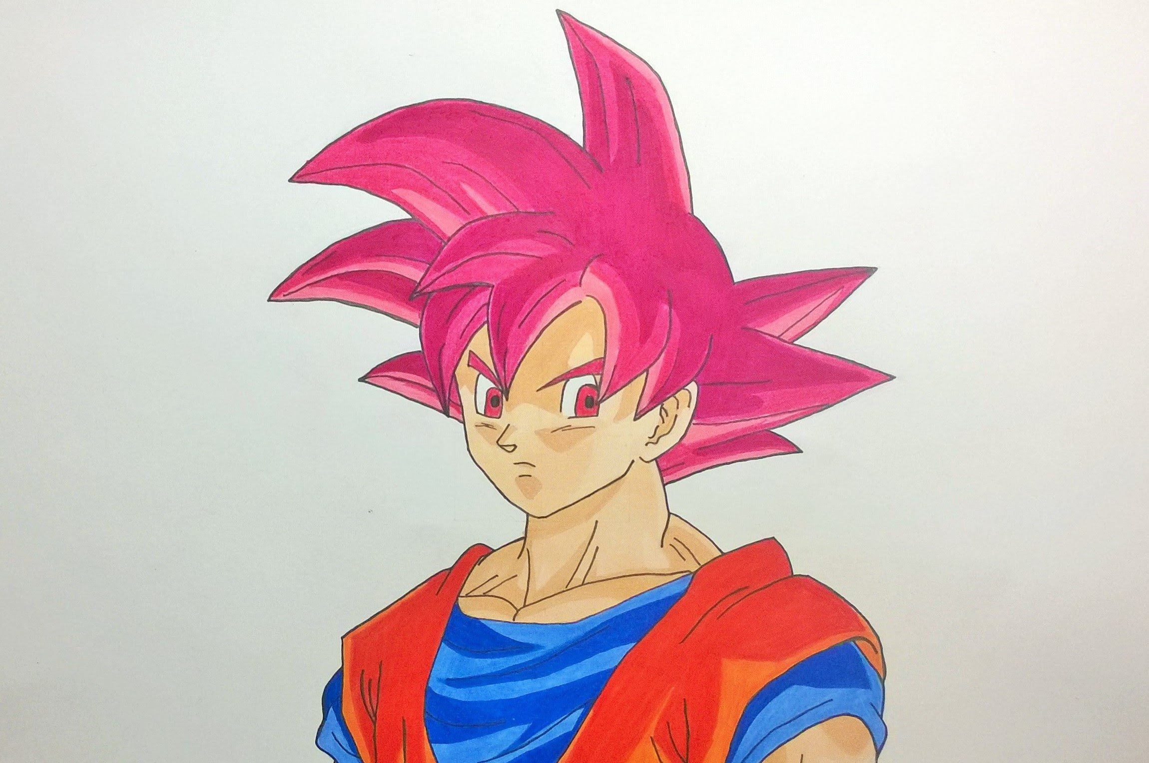 Goku Drawing Easy Full Body How To Draw Goku From Dragon Ball Z Ste ...