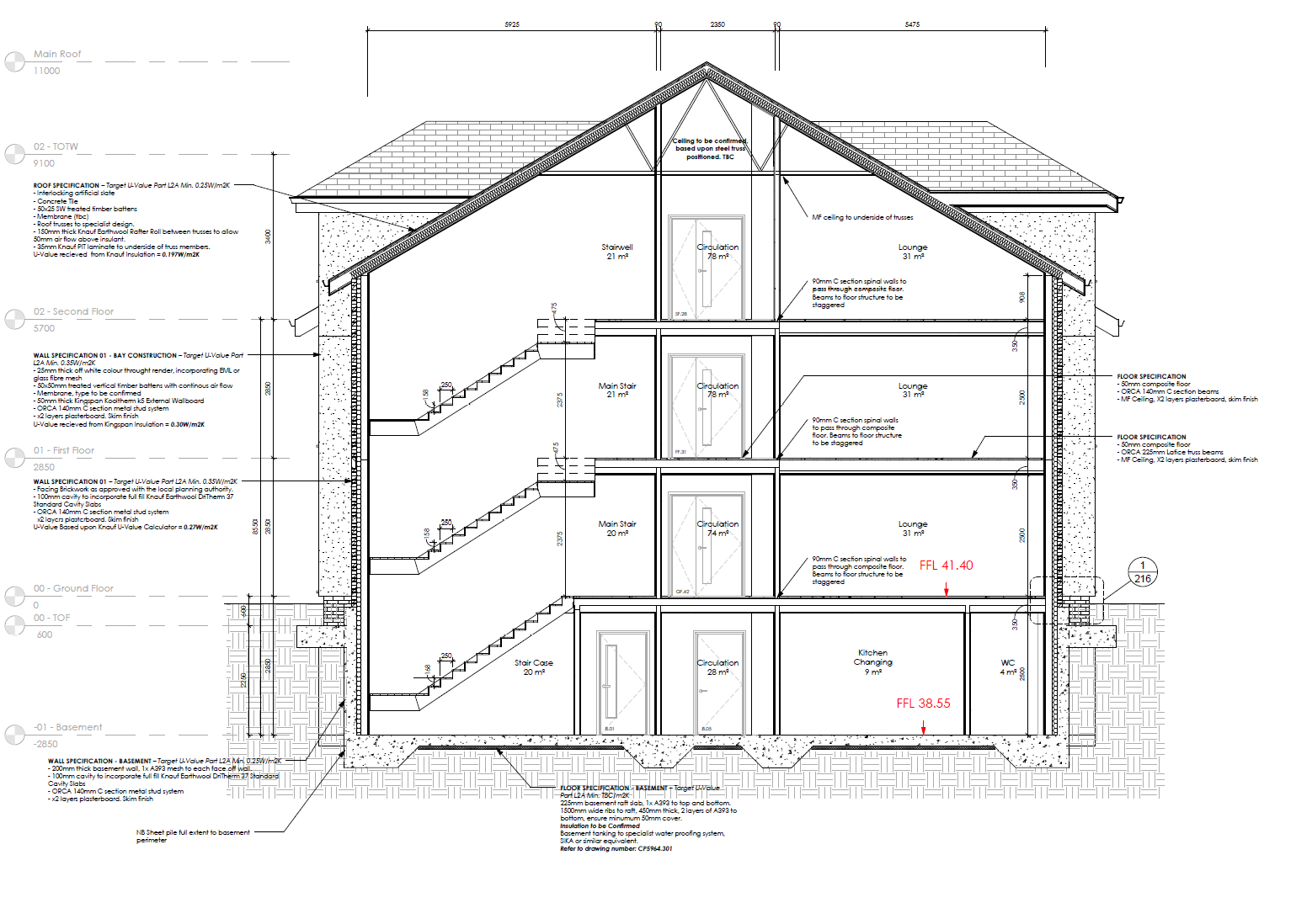 What Is A Section Drawing In Architecture - Design Talk