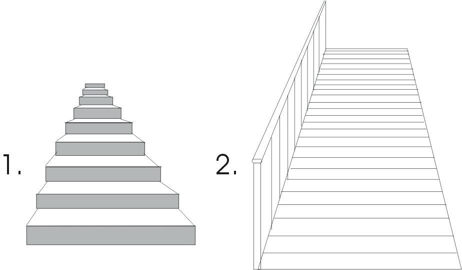 Stairs Drawing at PaintingValley.com | Explore collection of Stairs Drawing