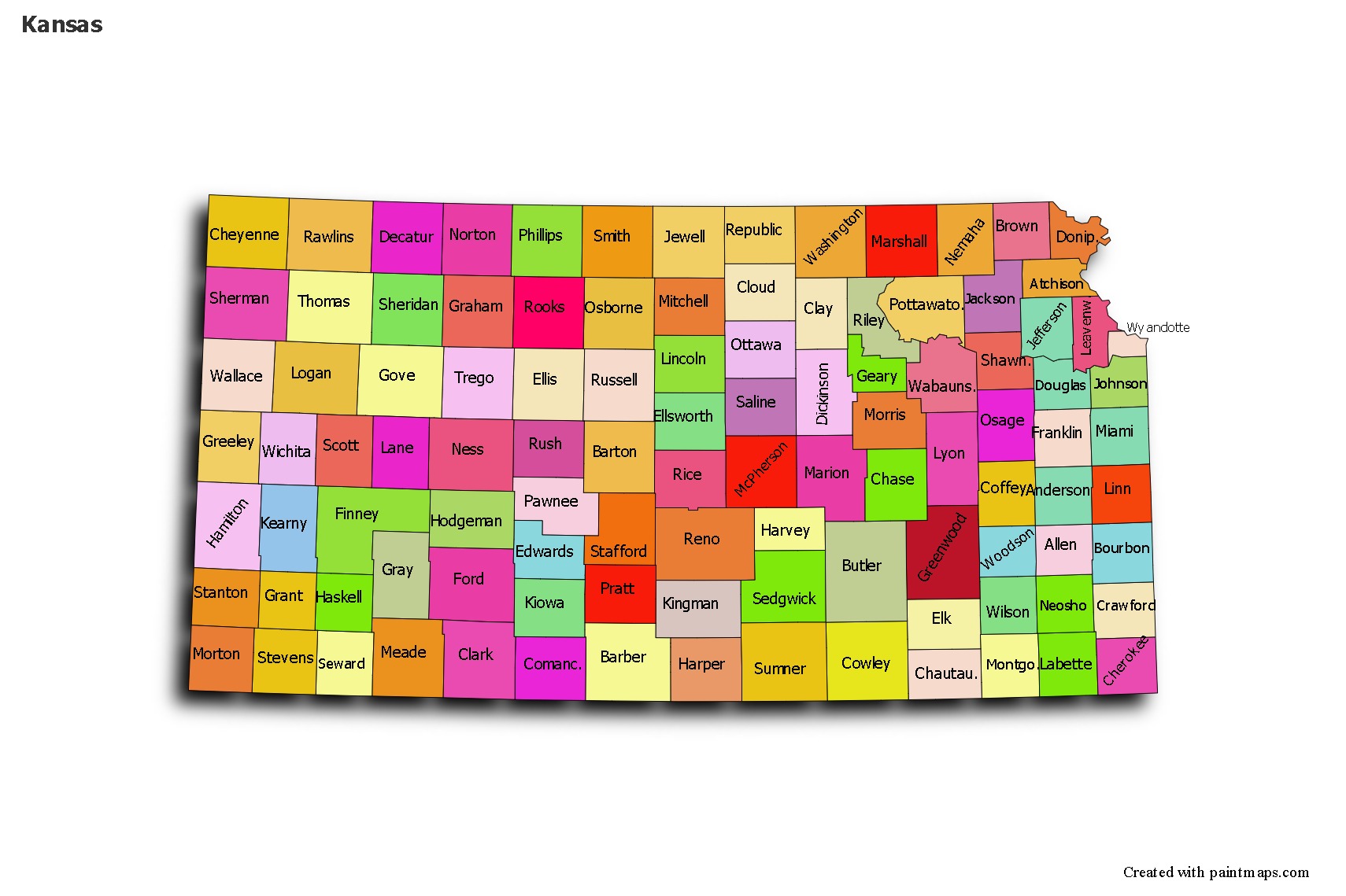 Sample Maps for Kansas