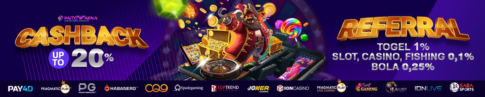 BANNER REFFERAL TOGEL 1% PAITOWARNA