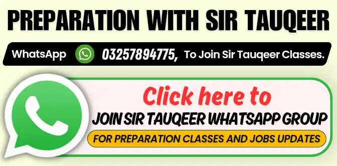 Join Sir Tauqeer Whatsaap group