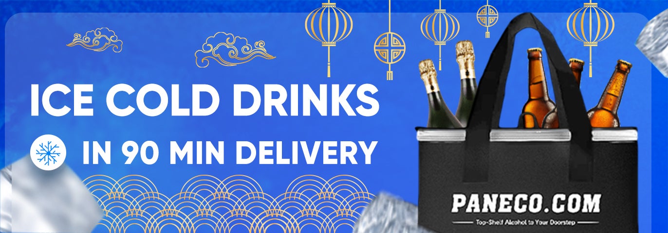 CNY 2025 Mobile Cold Banner  - ice cold drinks - delivery in 90 minutes