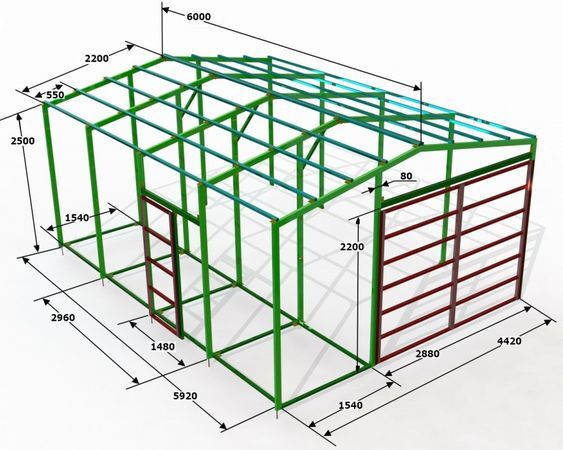 Thiết kế mái tôn nhà xưởng sản xuất