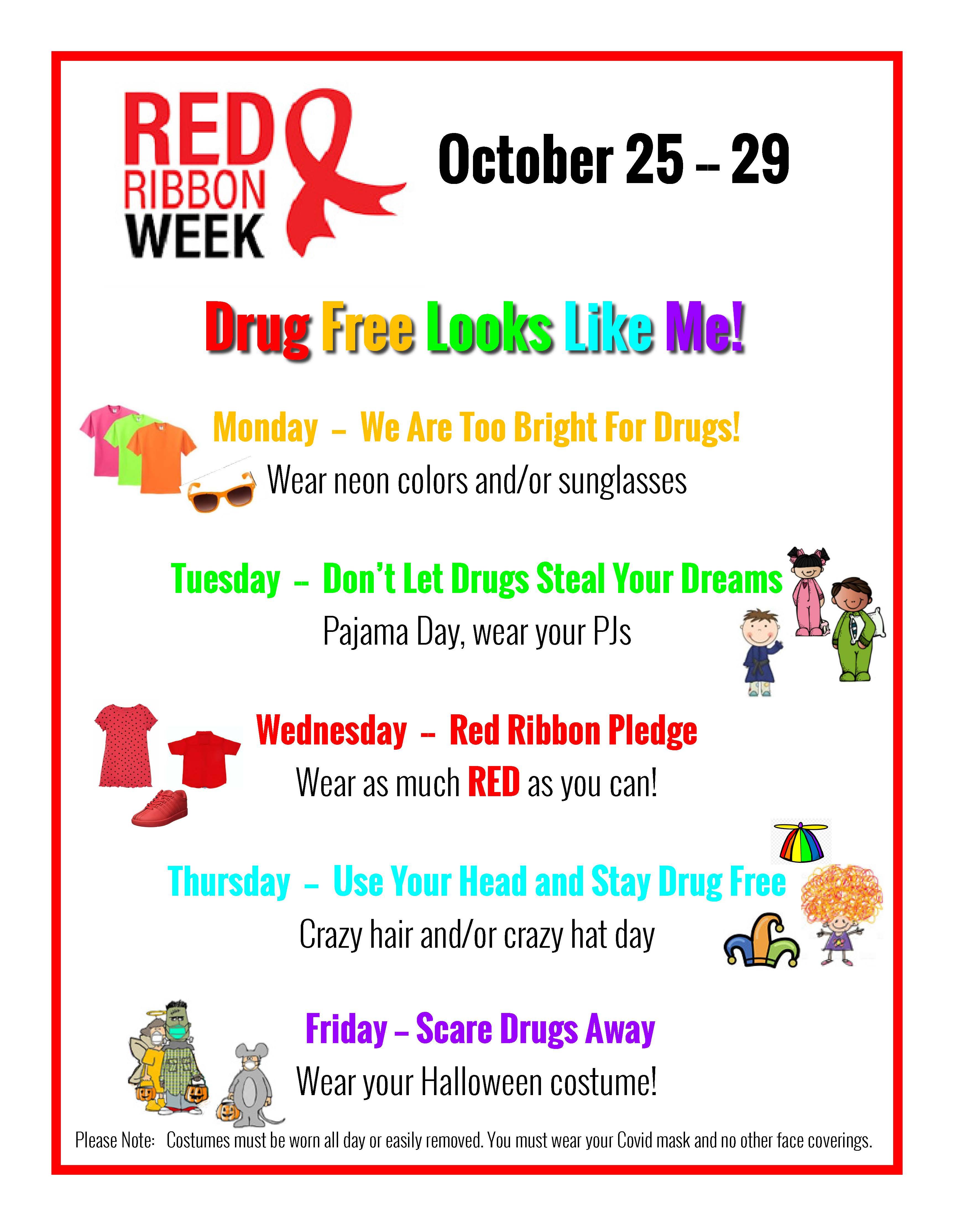 Red Ribbon Week | Pantera Elementary School