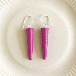 Magenta Pink Earrings