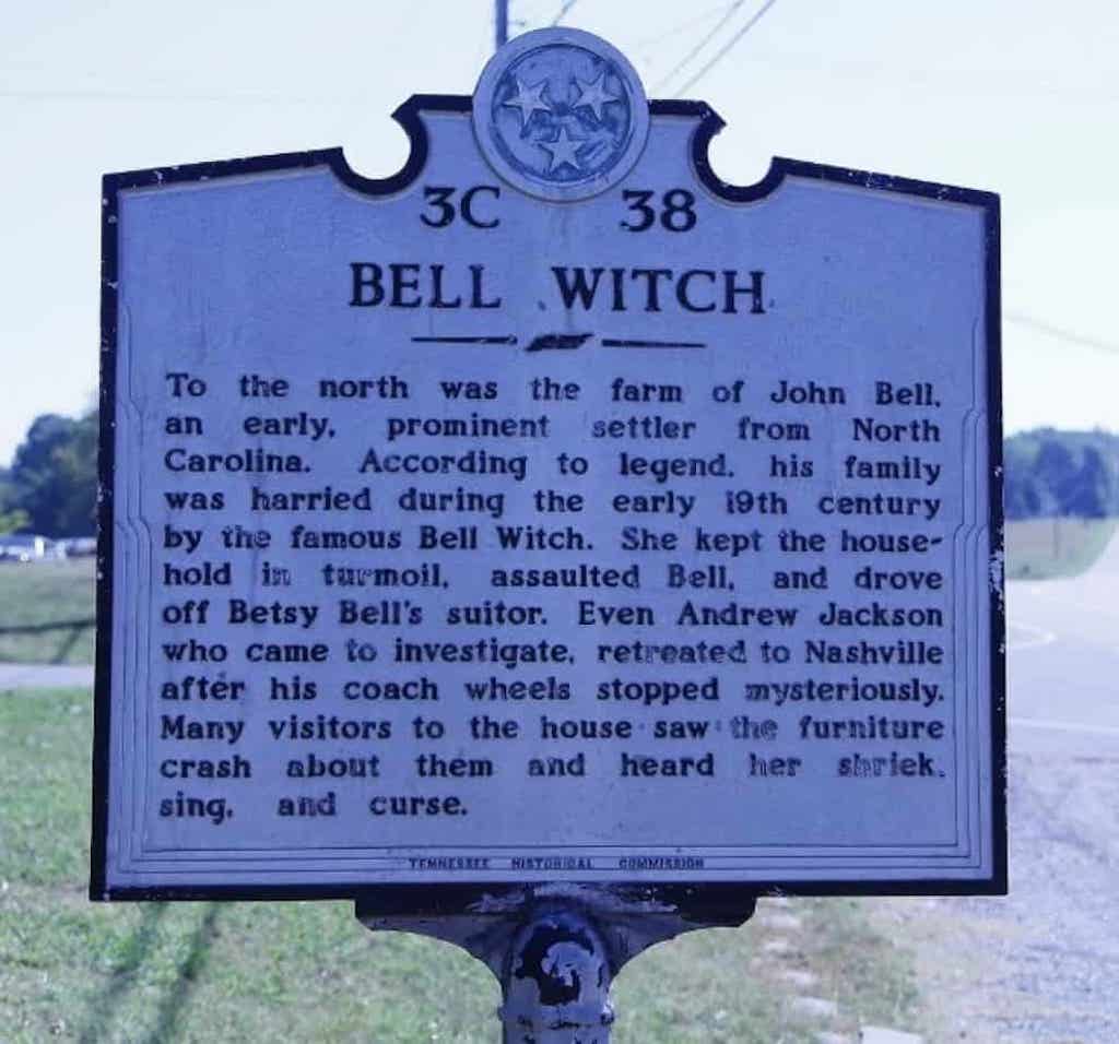 Bell Witch Haunting of Adams Tennessee