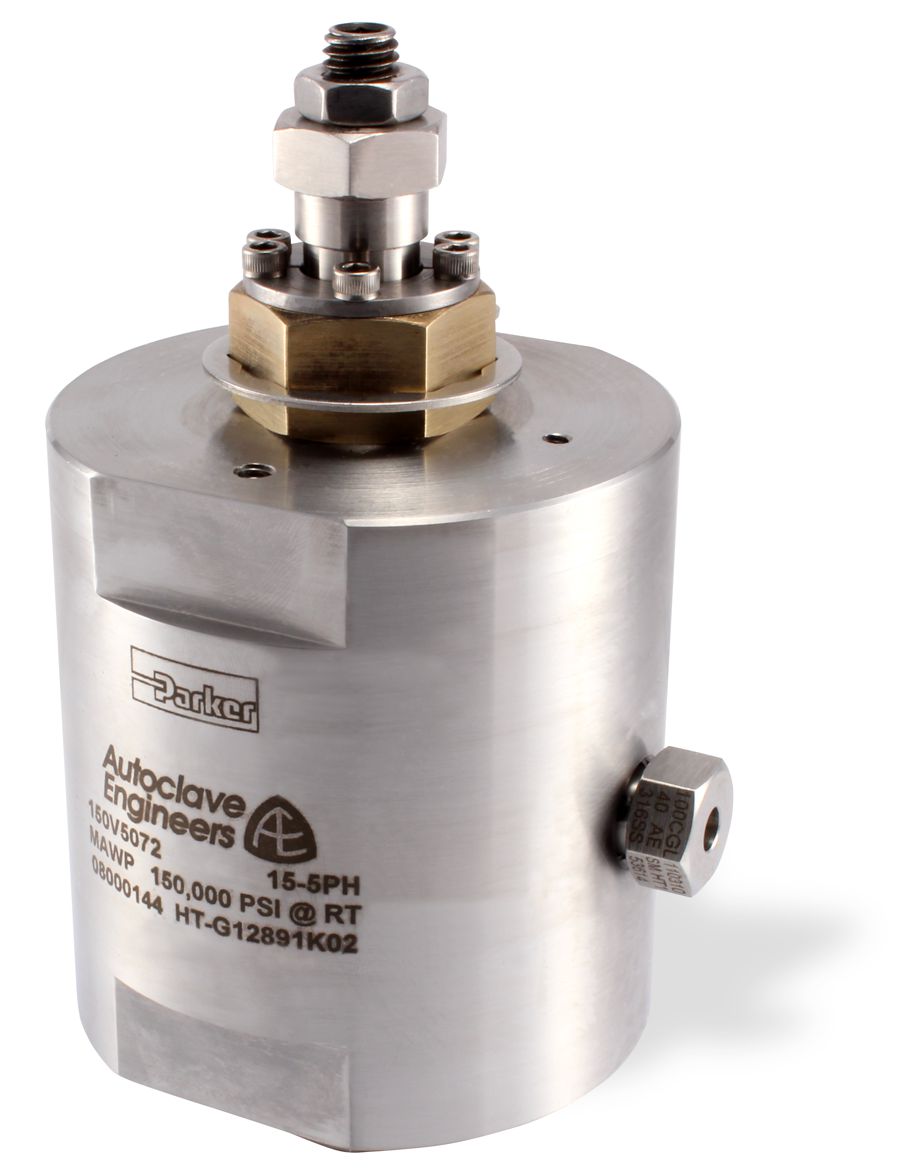 150V Series High Pressure Needle Valves On Parker / Autoclave Engineers FCD