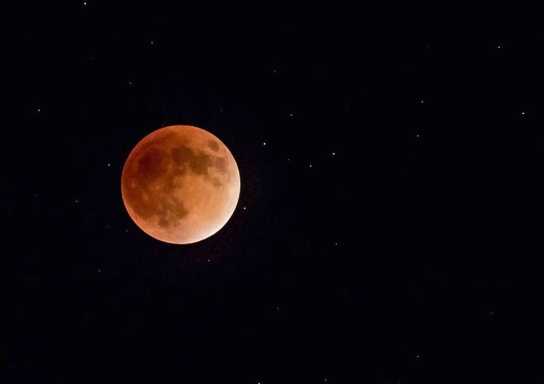 Viewfinder Eclipse as seen from western Arizona Parker Live