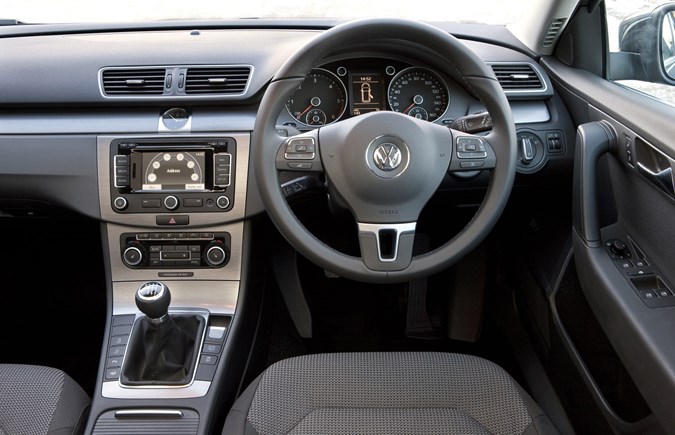 VW Passat dashboard