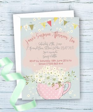 Afternoon Tea Party Invitation