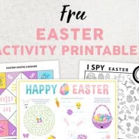 Easter Activity Printables image