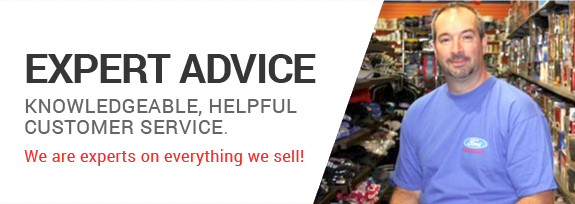 Expert Advice. Knowledgeable, helpful customer service. We are experts on everything we sell!