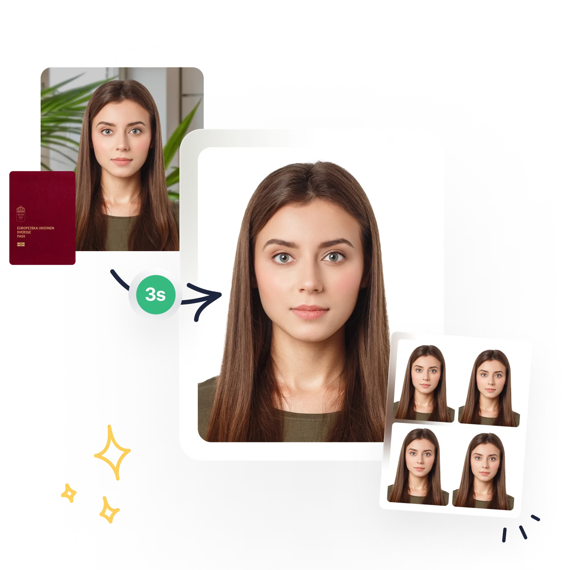 Swedish Passport Photo Tool