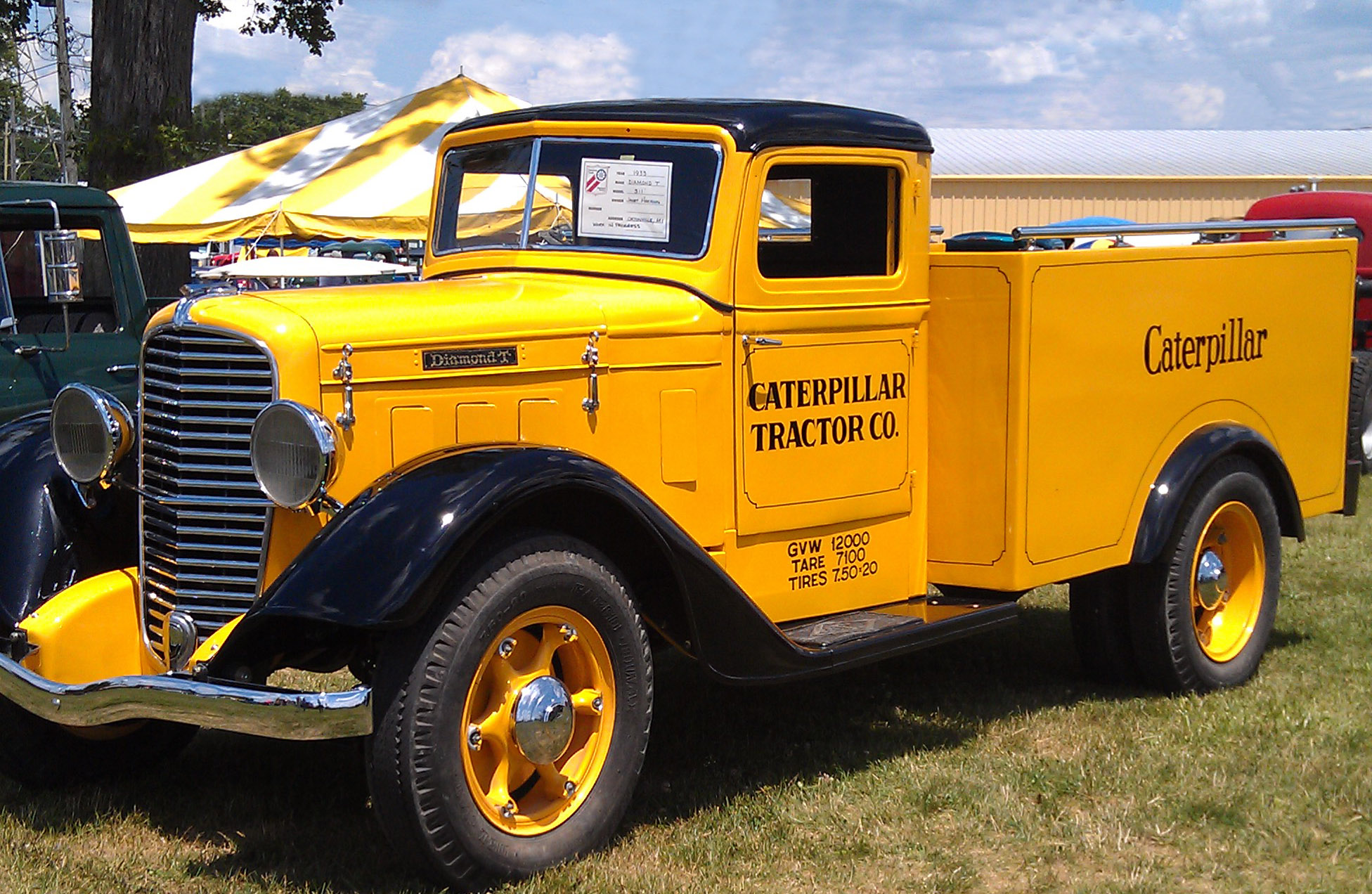 Rare truck  from Ortonville featured at Baker College 