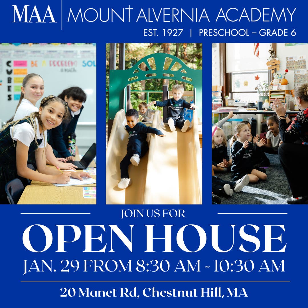 Mount Alvernia Academy Open House: Wednesday, Jan. 29th