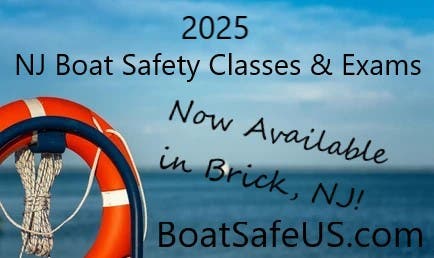  NJ Boat Safety Class in Brick (One Day)