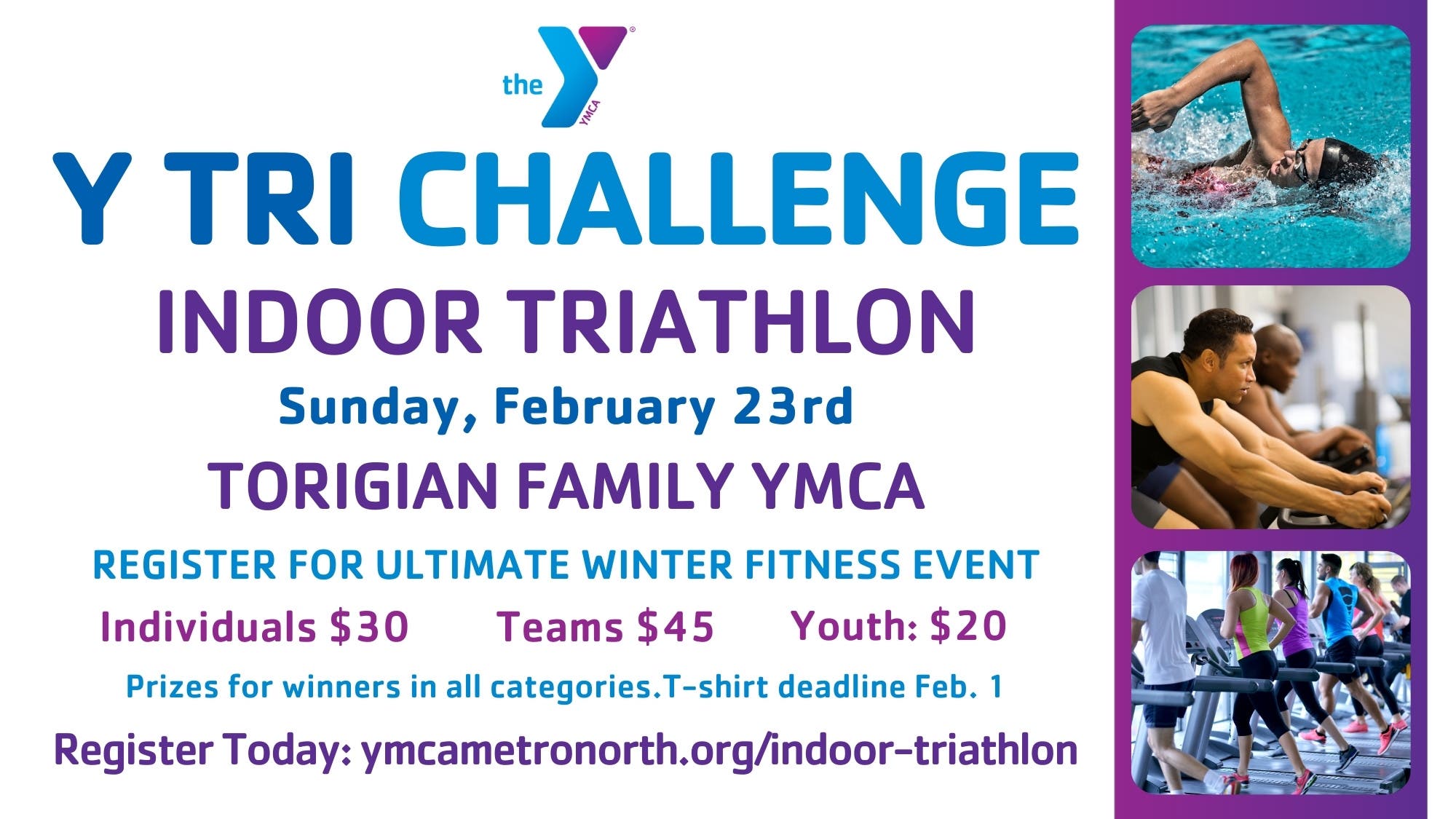 Y Tri Challenge - Indoor Triathlon