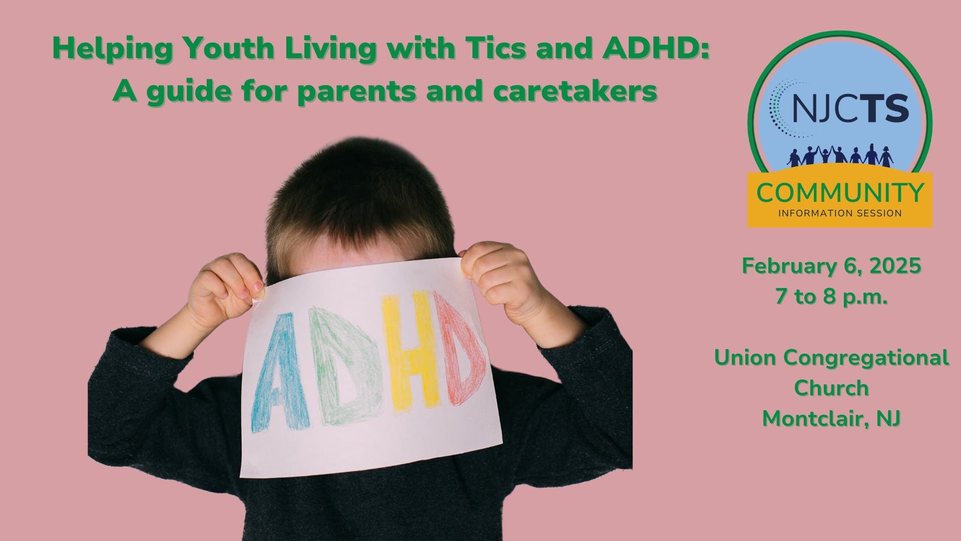 Helping Youth Living with Tics and ADHD: A Guide for Parents and Caretakers