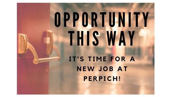 Job opening at Perpich