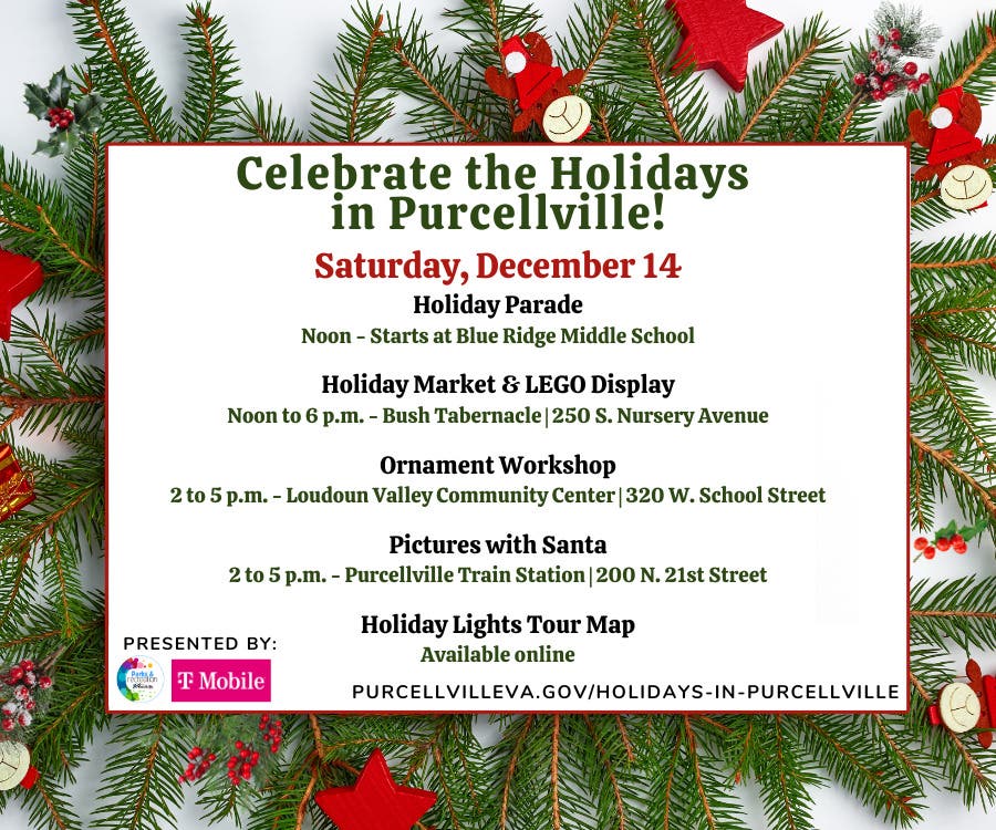 Holidays in Purcellville