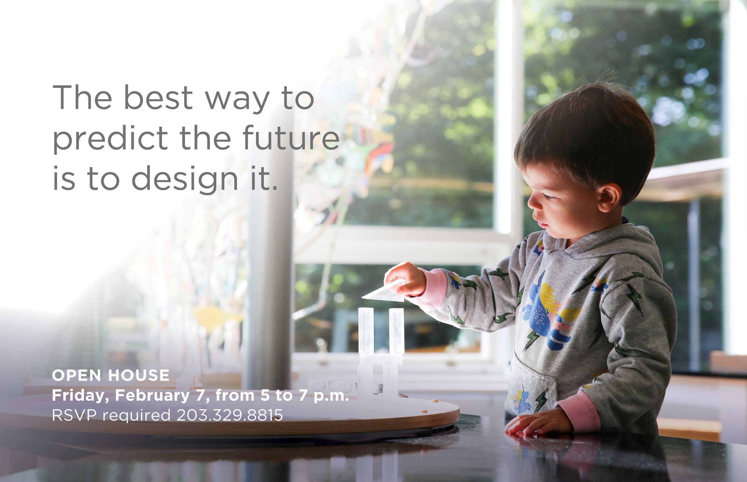 TCS Open House: The Best Way to Predict the Future is to Design it 