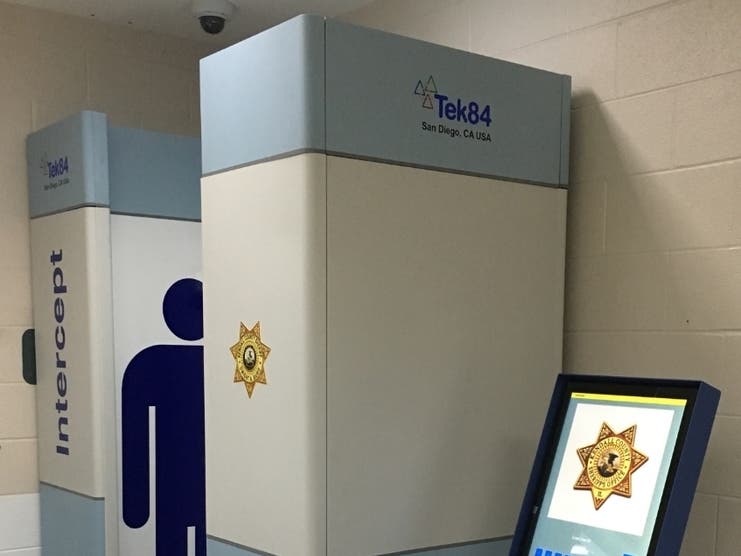 The Intercept Tek 84 Body Scanner aims to improve the safety of officers and inmates.