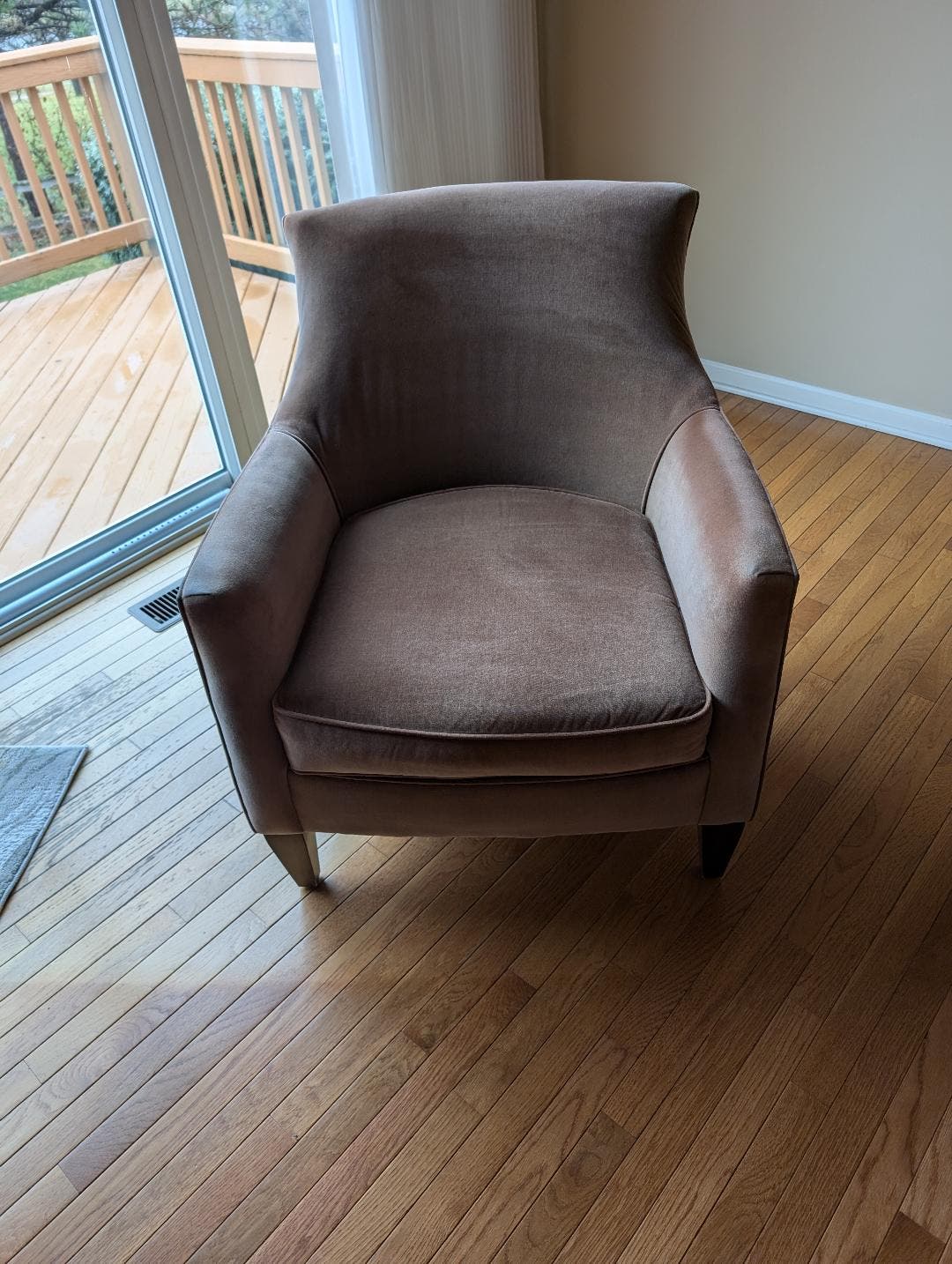 Crate and Barrel Clara Accent Chair