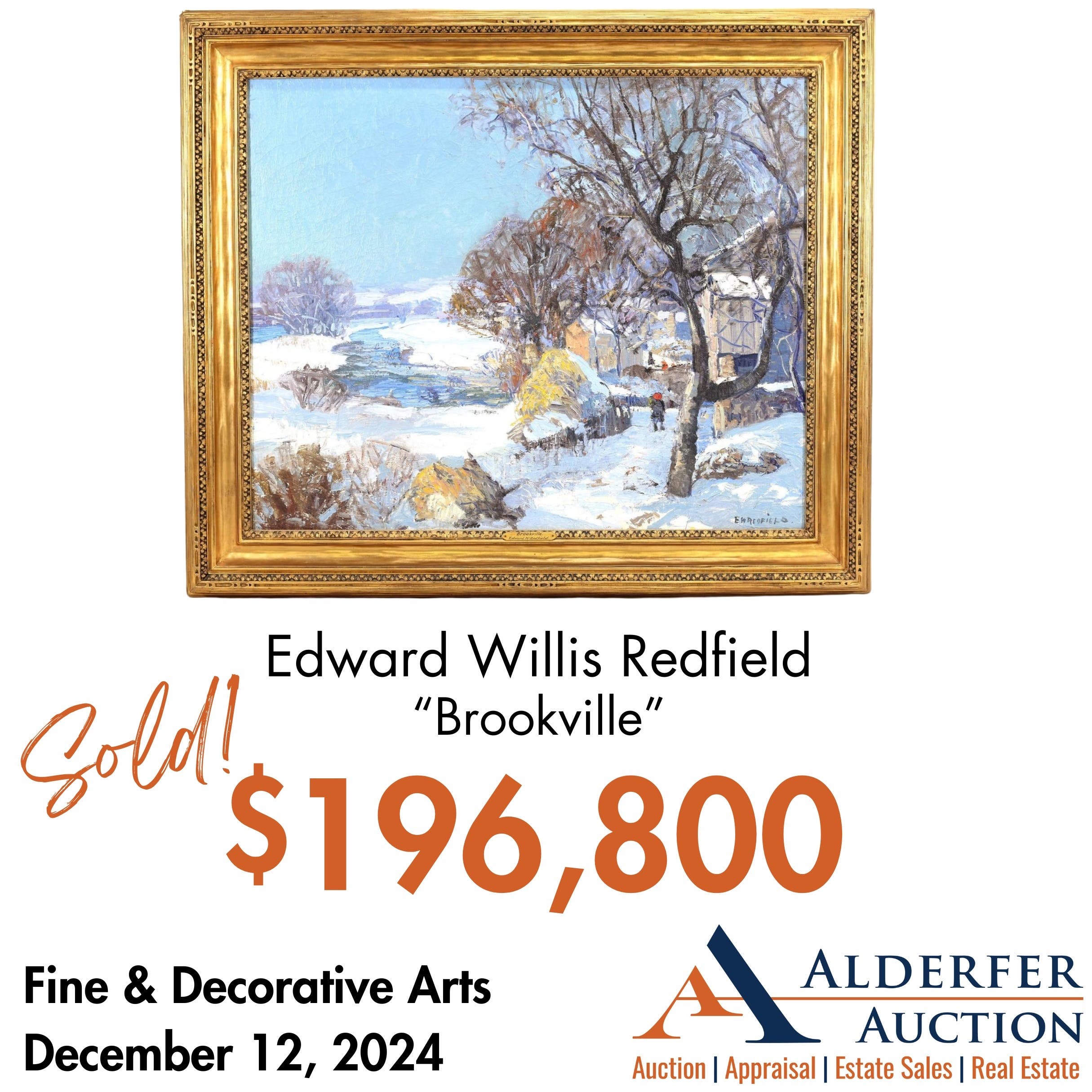 Sell Your Fine Art With Alderfer Auction!