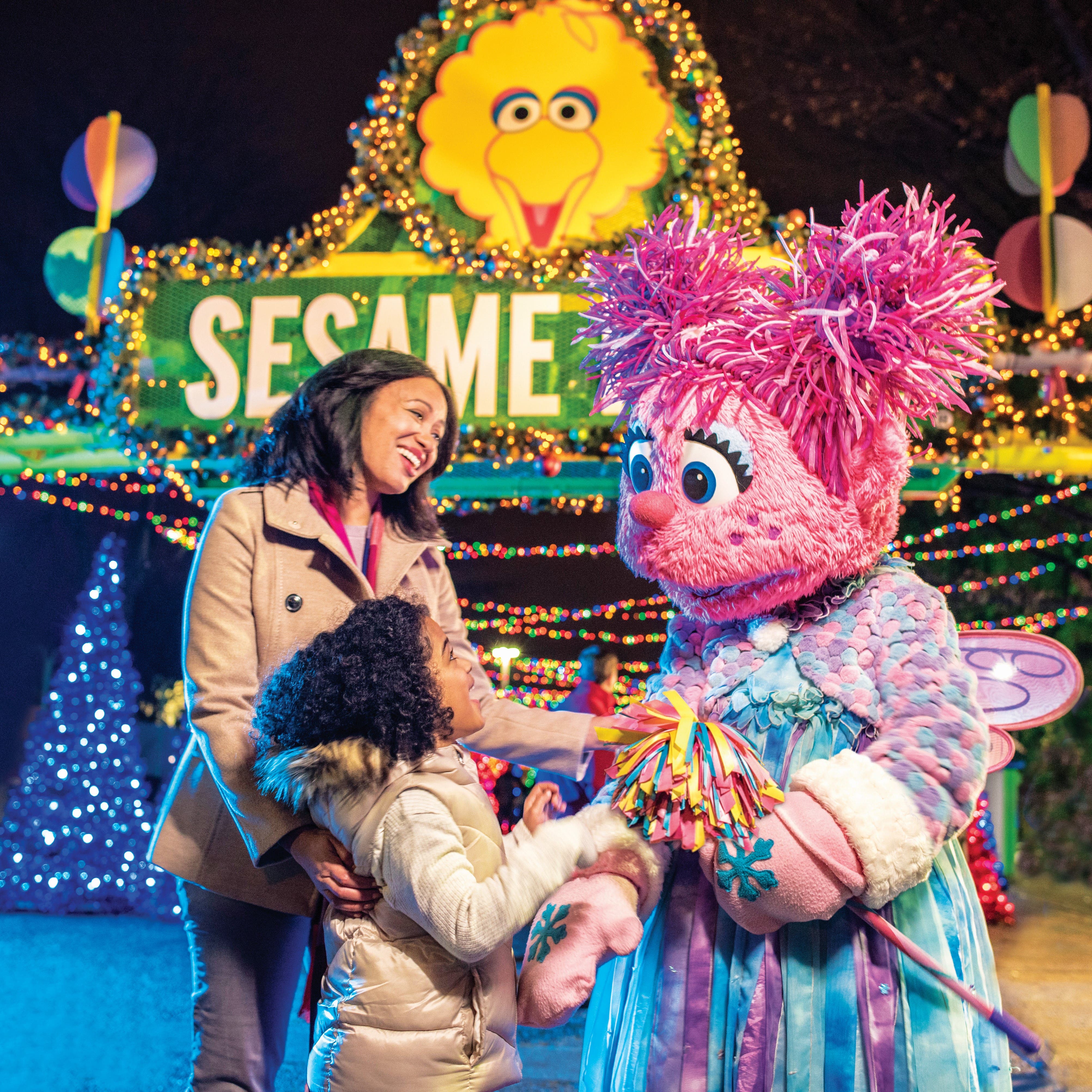 A Very Furry Christmas at Sesame Place Philadelphia