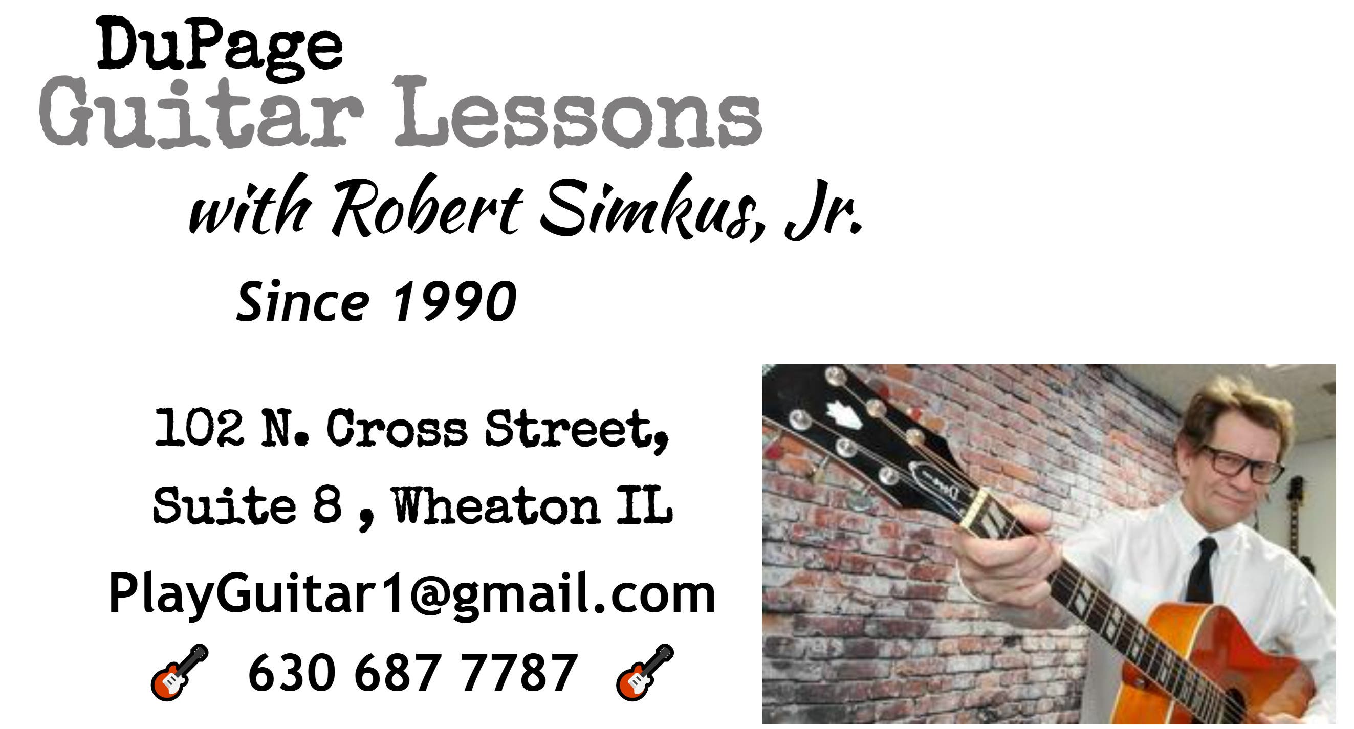 DuPage Guitar Lessons OPEN HOUSE February 8th