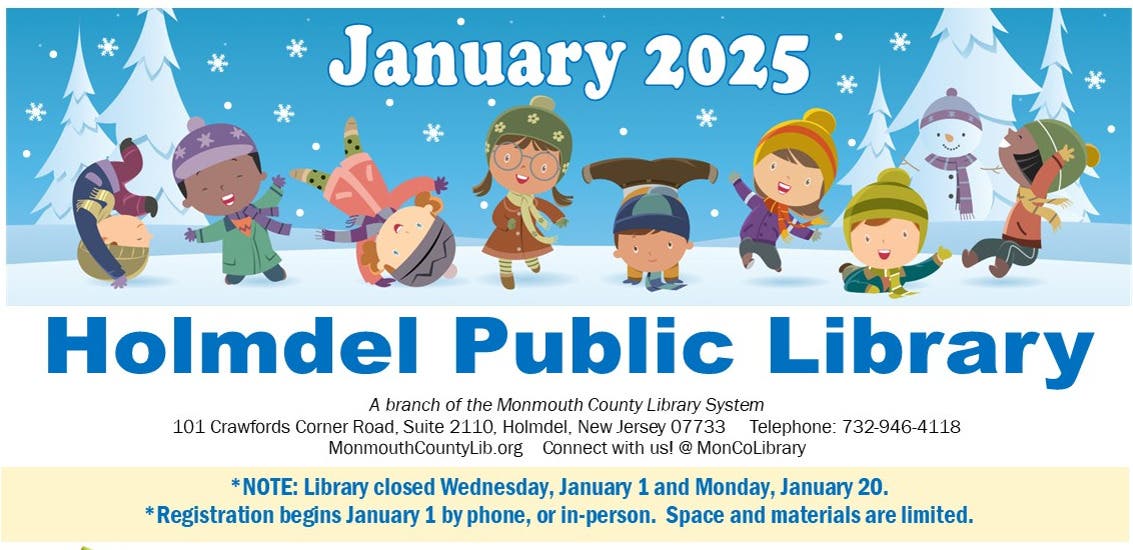 Holmdel Library Storytime; Ages 12-18 Months