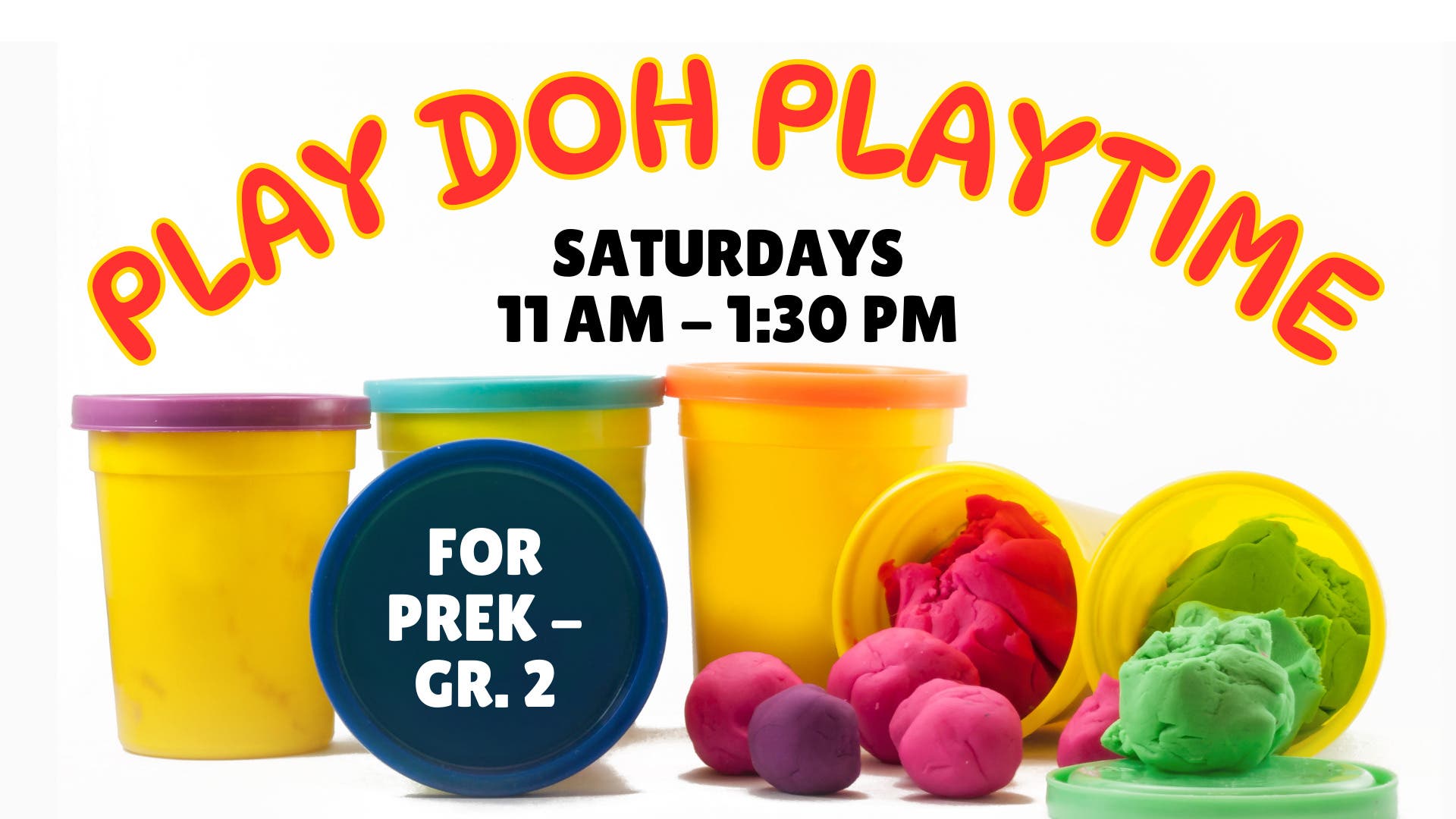 Play Doh Playtime (for PreK-Gr. 2)