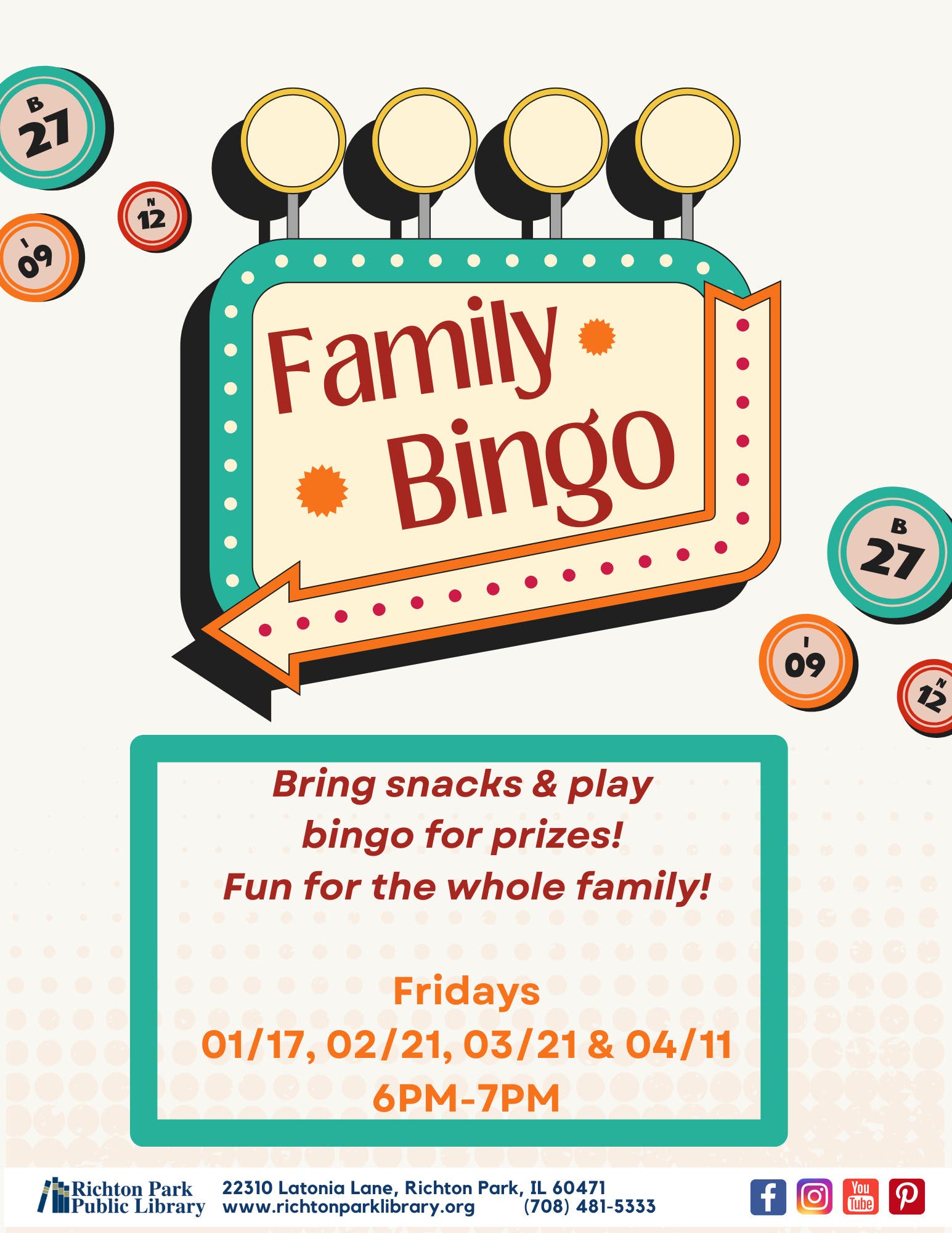 Family Bingo Night