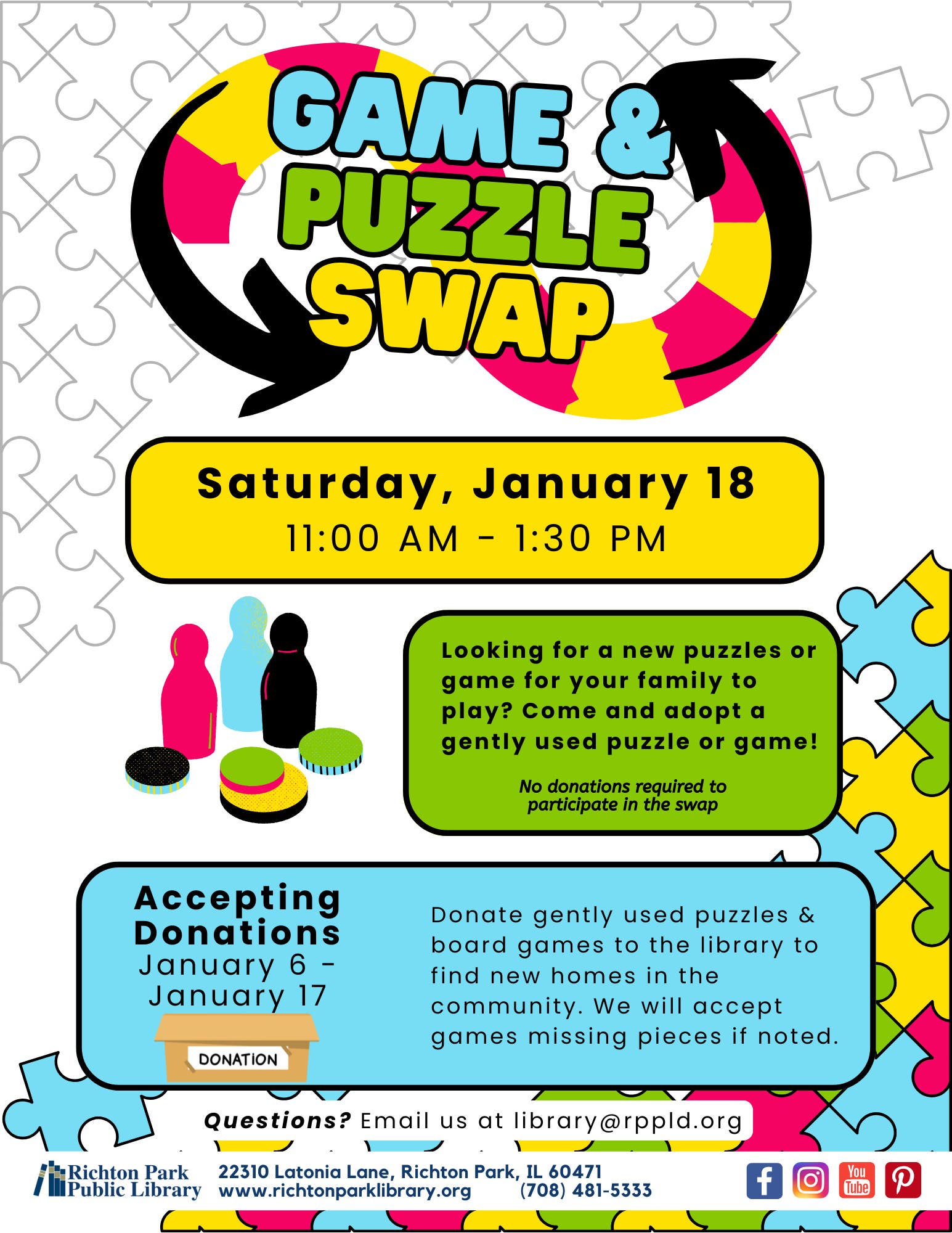 Puzzle & Board Game Swap