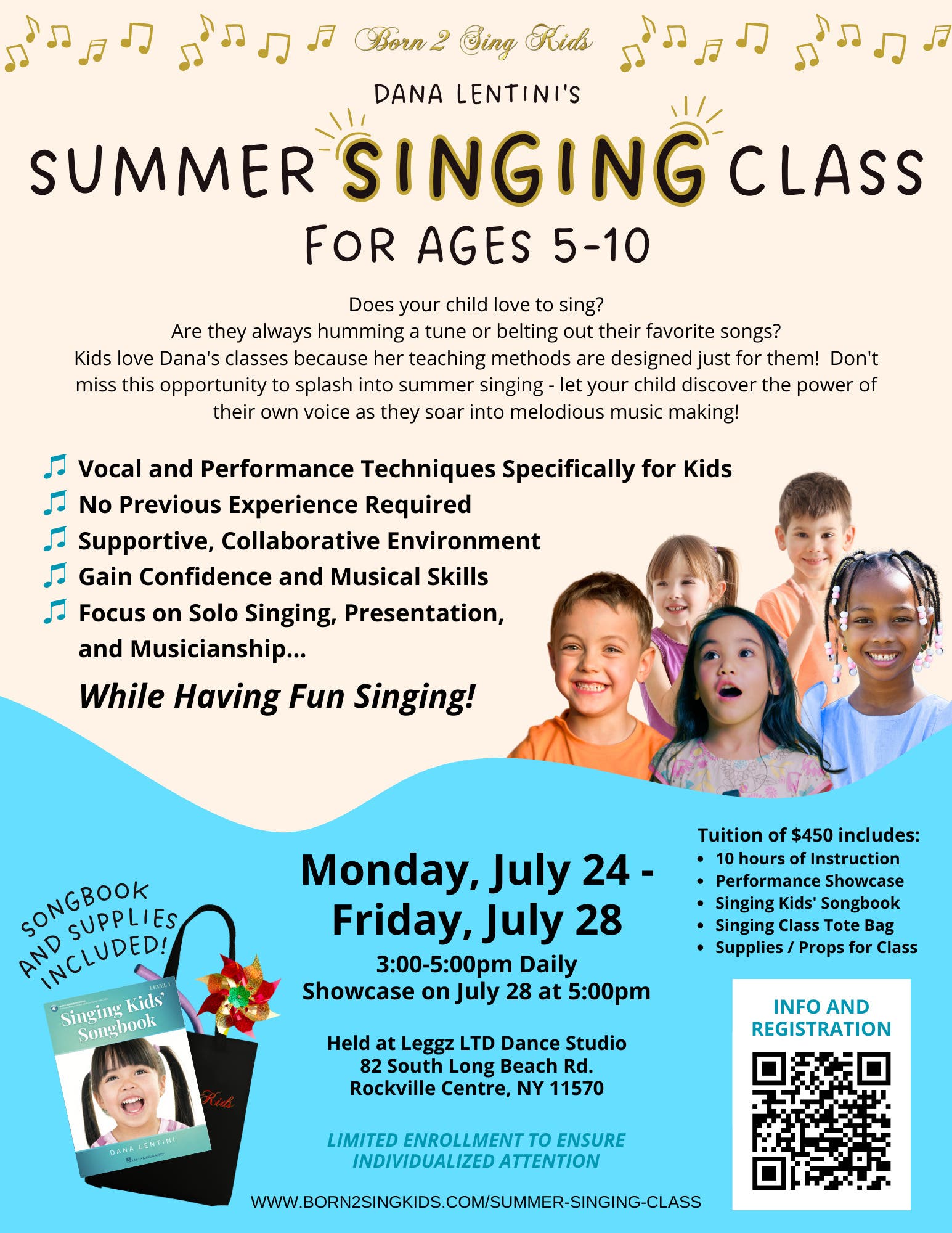 Born 2 Sing Kids Singing Class