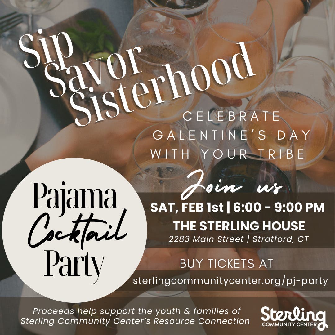 Pajama Cocktail Party Fundraiser for Sterling Community Center