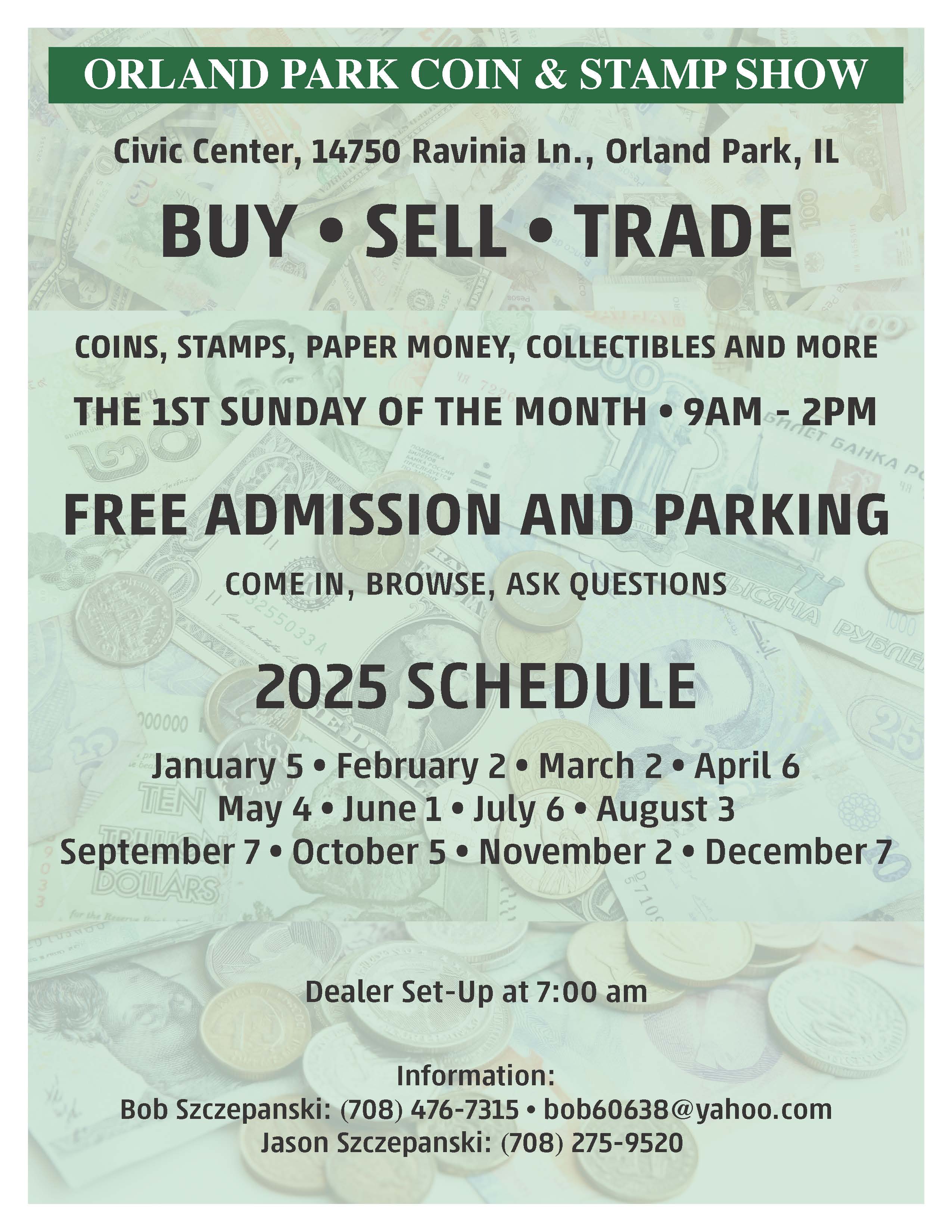 Orland Park Coin & Stamp Show