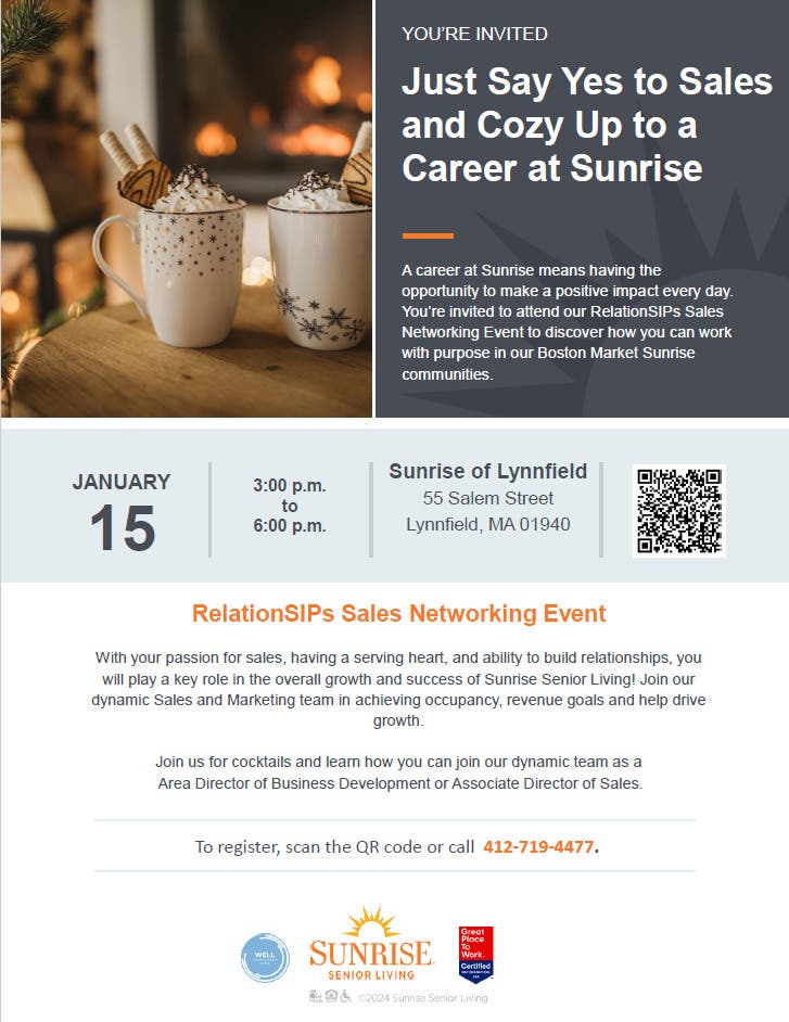 RelationSIPs SALES Networking Event! Join us on Wednesday, January 15th