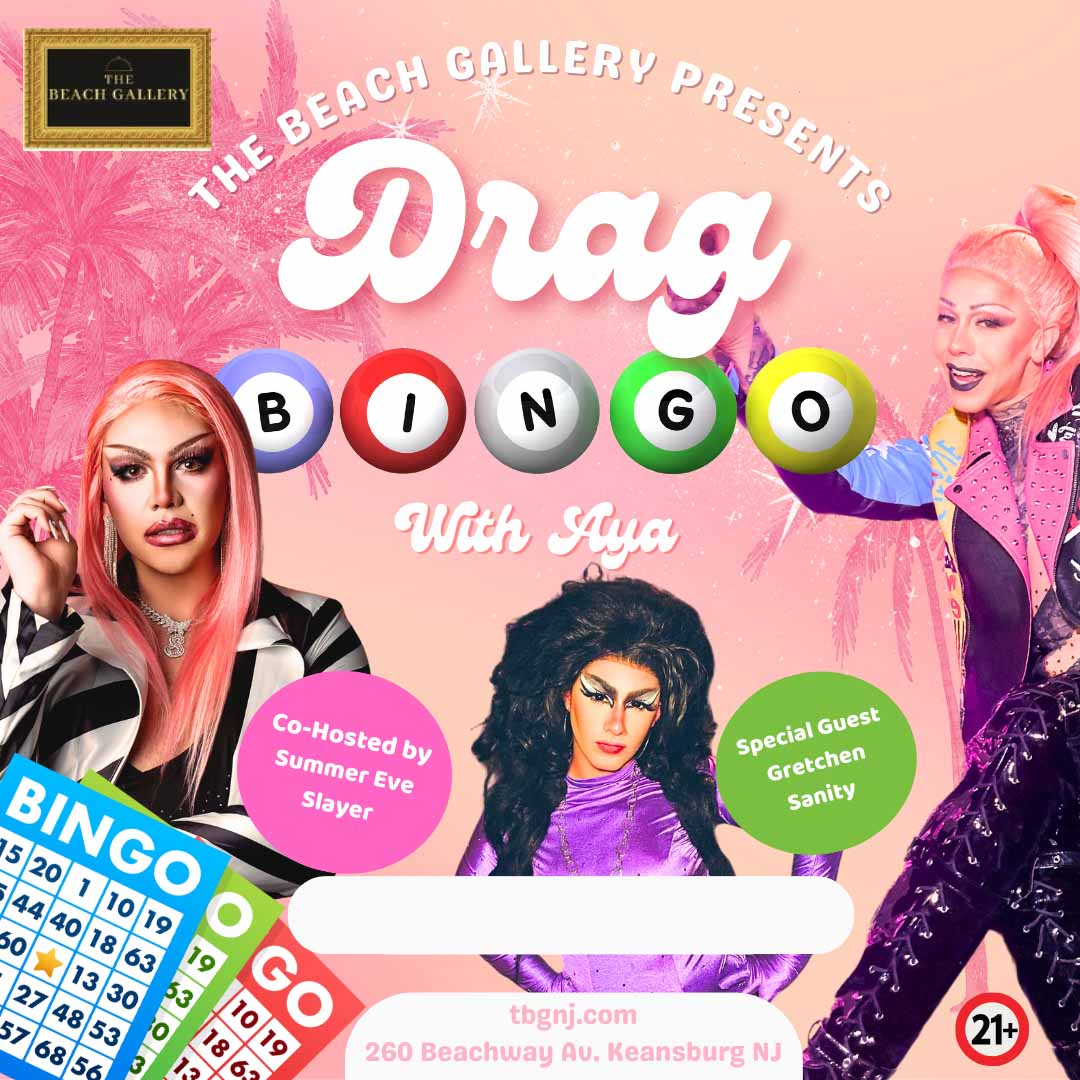 Drag Bingo Night at The Beach Gallery