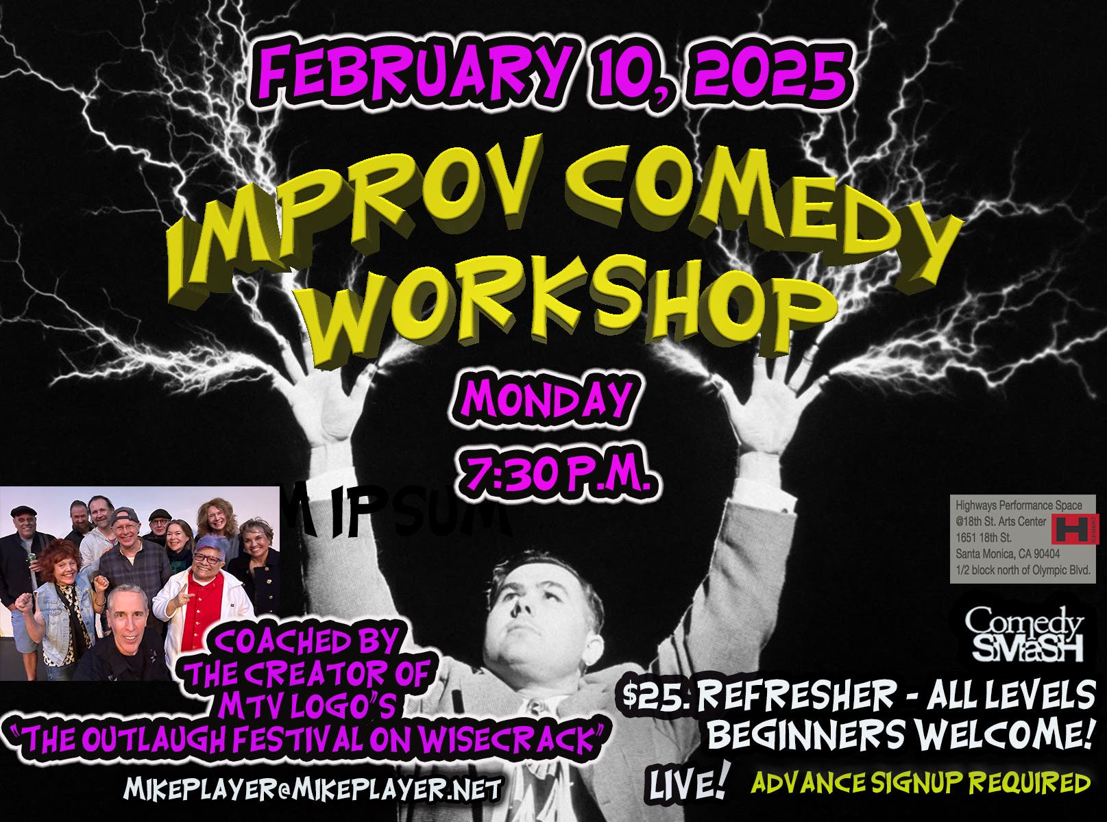 (FREE Audit) Pop-Up Improv Workshop