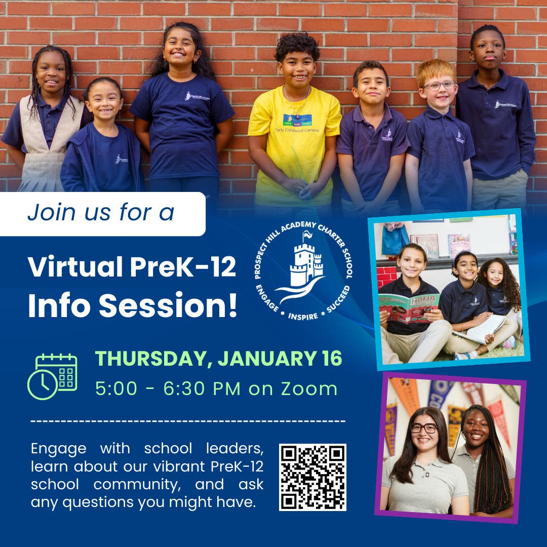 Prospect Hill Academy Virtual Info Session (PreK-12)